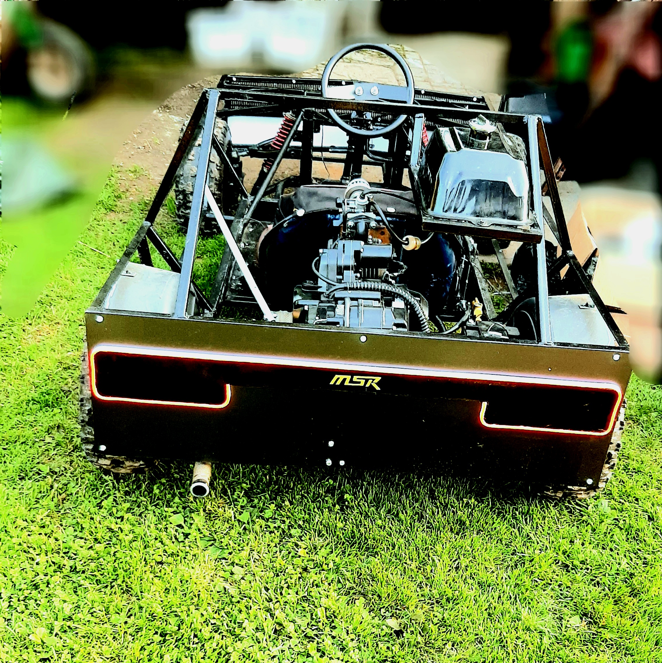 Dalszy etap budowy gokarta MK1