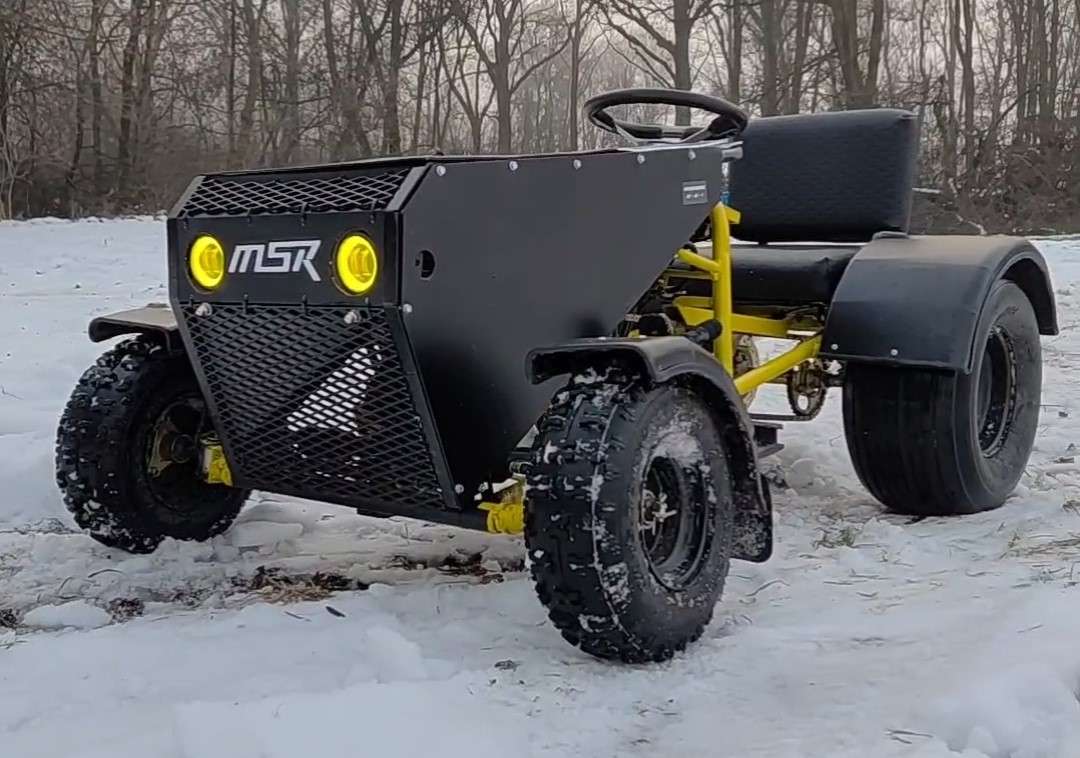 Gokart MSR MK2 — projekt rozwinięty po doświadczeniach z MK1